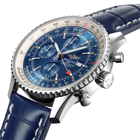 breitling navitimer chronograph gmt|breitling navitimer chrono 46mm watch.